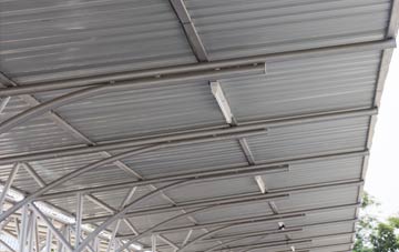 installing Dent Bank metal roofing