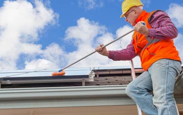 Dent Bank soft wash roof cleaning